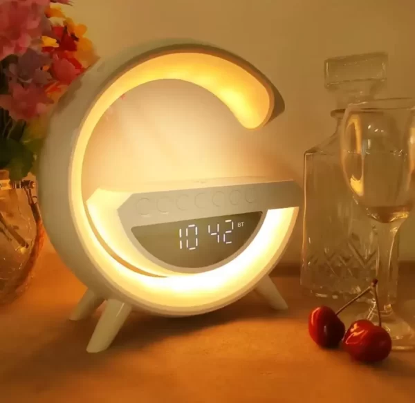 Caixinha De Som G alto-falante com Luminária Multifunção Altofalante Bluetooth COM ou SEM Relógio