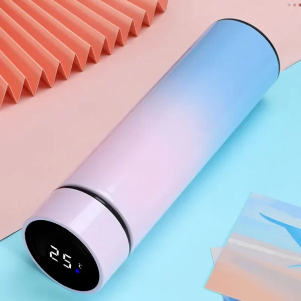 Garrafa térmica de 500ML com display LED de sensor para garrafas de água térmica de temperatura / 500ml - Imagem 3