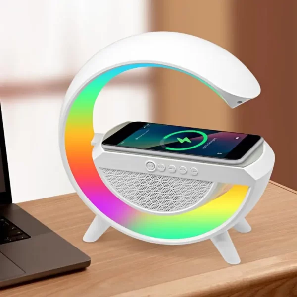 Caixa de som G-Speaker sem fio Bluetooth com LED RGB Atmosfera