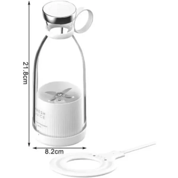 Garrafa Juicer Mini Liquidificador Elétrico Portátil Recarregável - Imagem 4