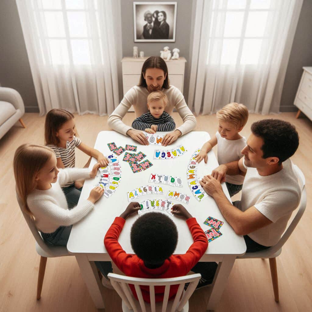 Familia jogando 5